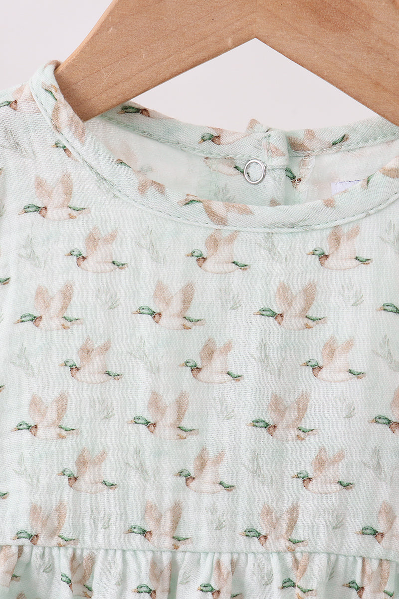 Premium duck print muslin bubble