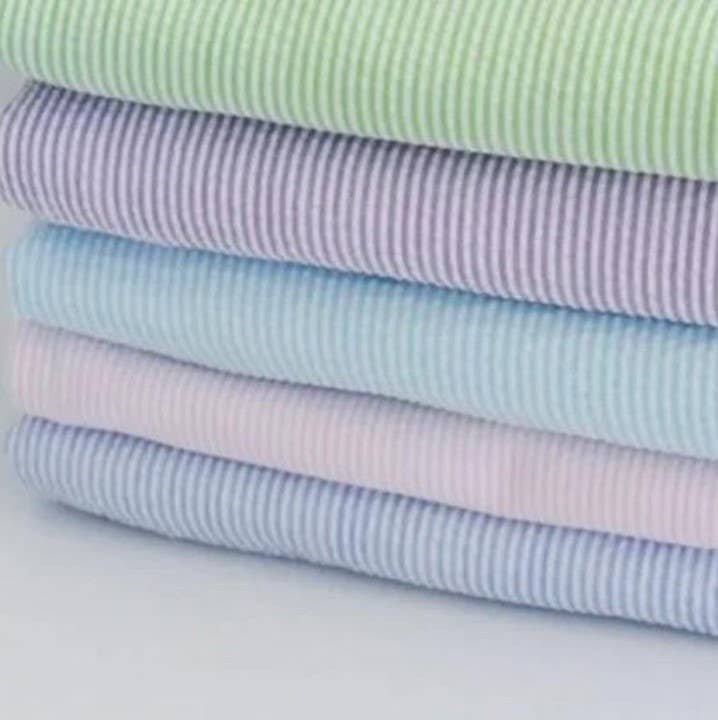 Zsa Zsa & LoLLi - Beach Towel, Seersucker, Monogram, Embroidery: Purple