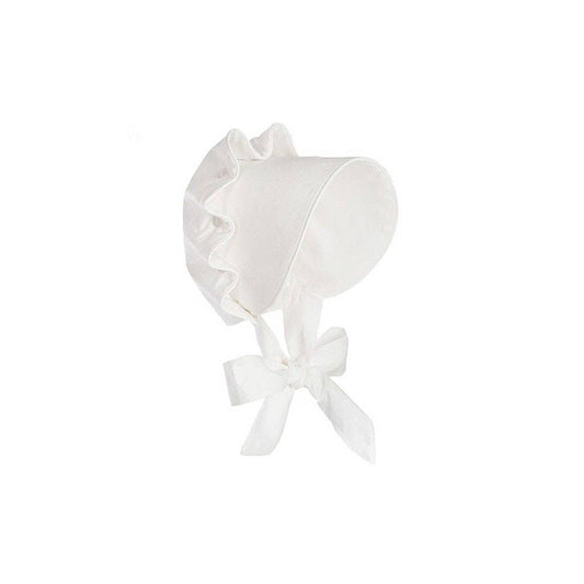 Zsa Zsa & LoLLi - Heirloom Southern Bonnet, Sun Hat, Baby Gift, Shower Gift: White