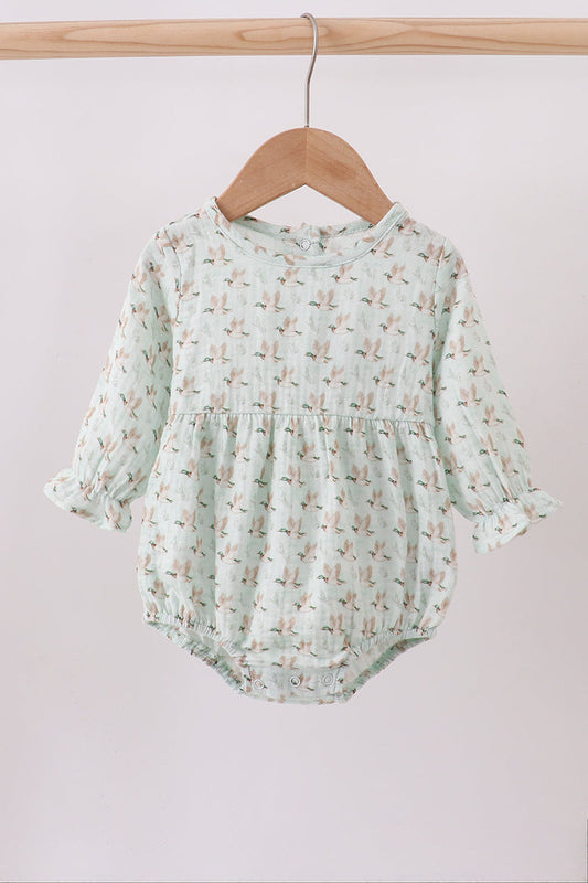 Premium duck print muslin bubble