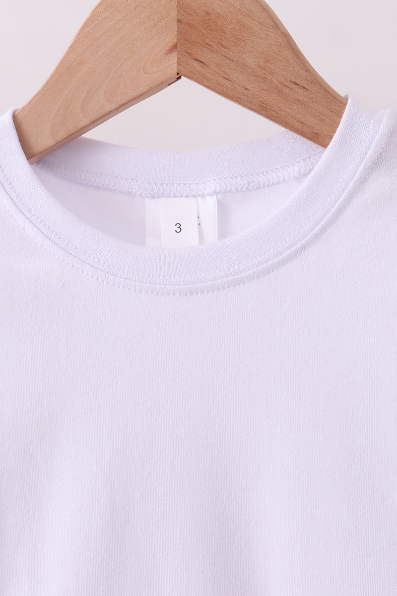 Premium Navy Auburn tiger applique pants set