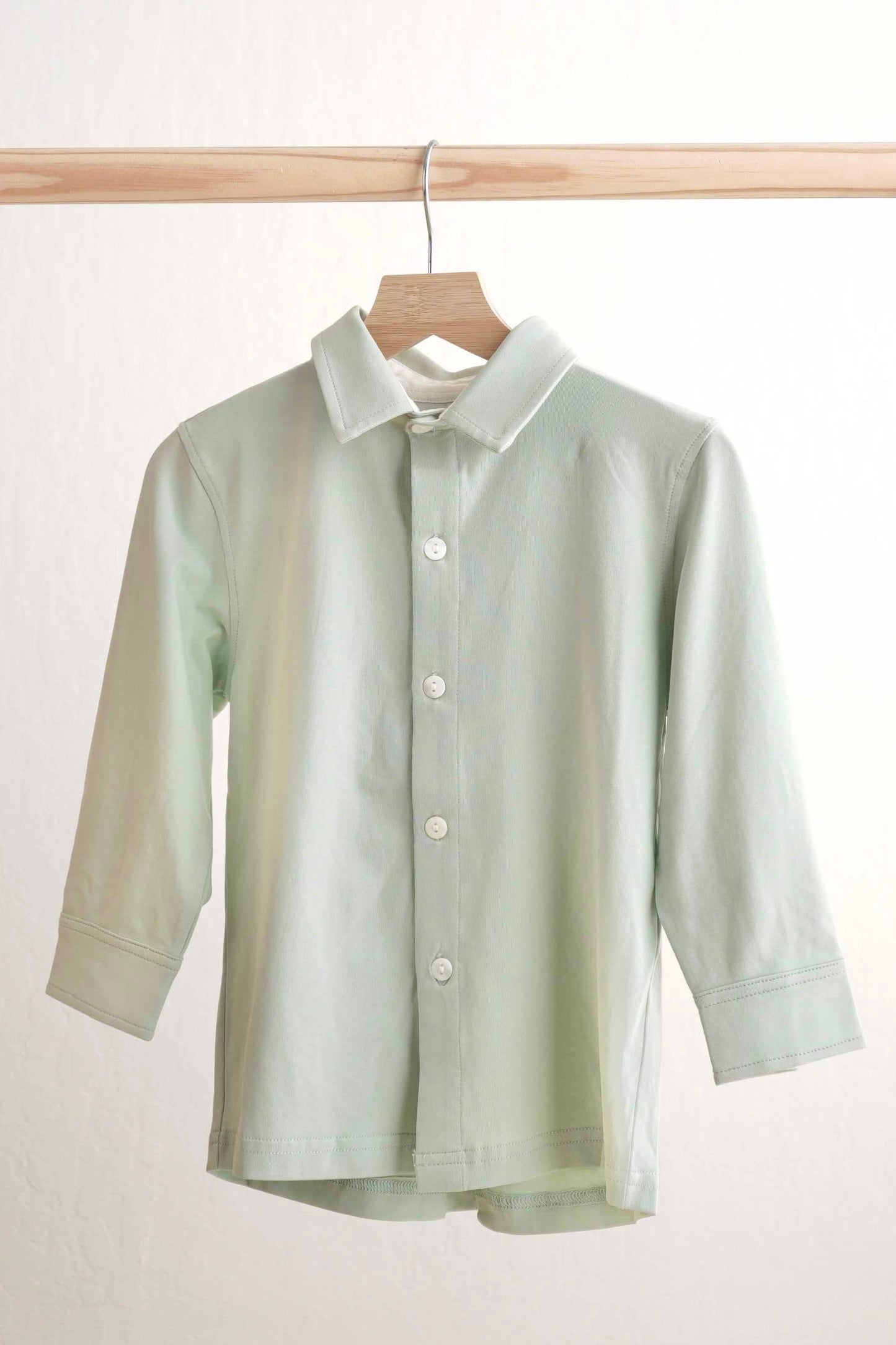 Sage boy button down shirt