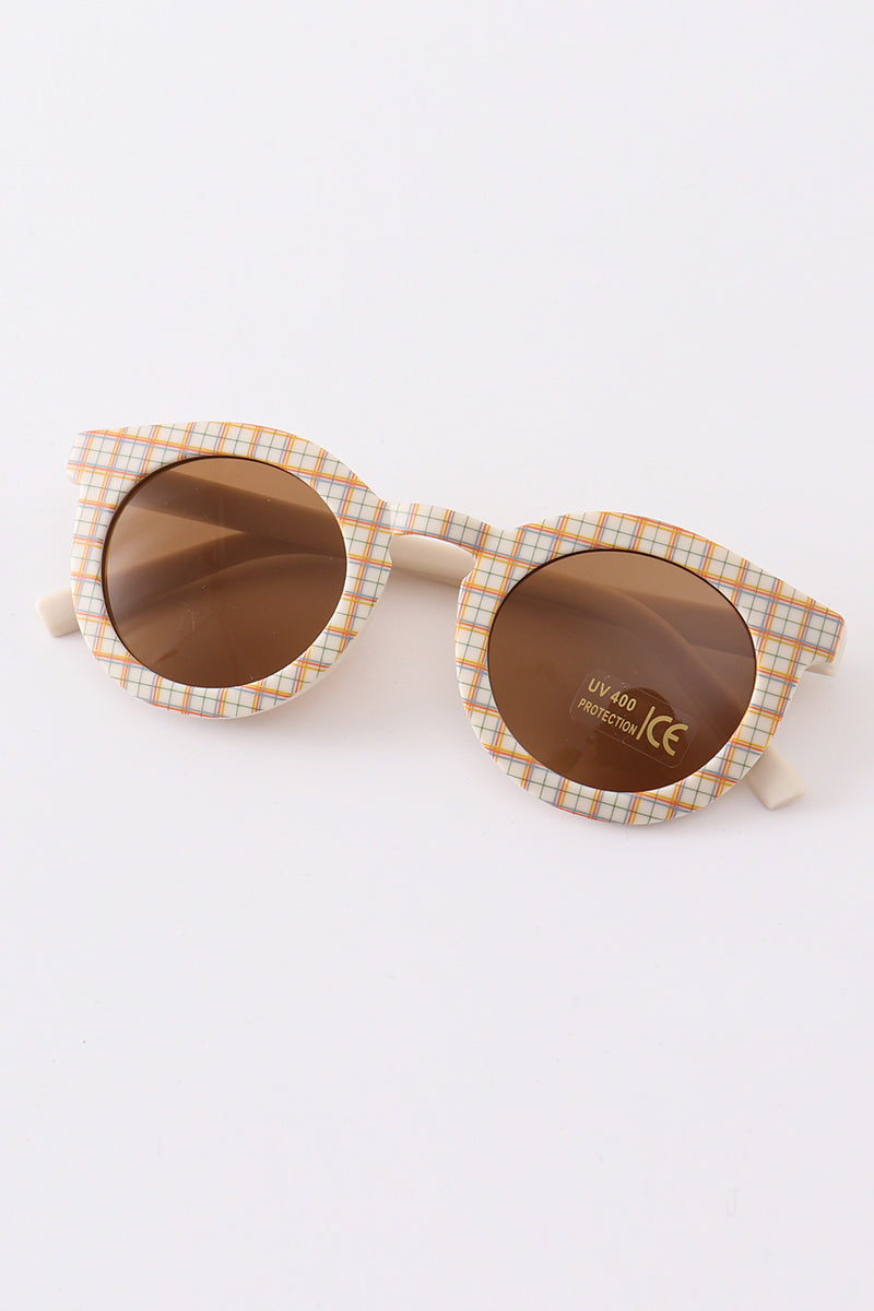 retro round sunglasses UV400 -toddler & kids