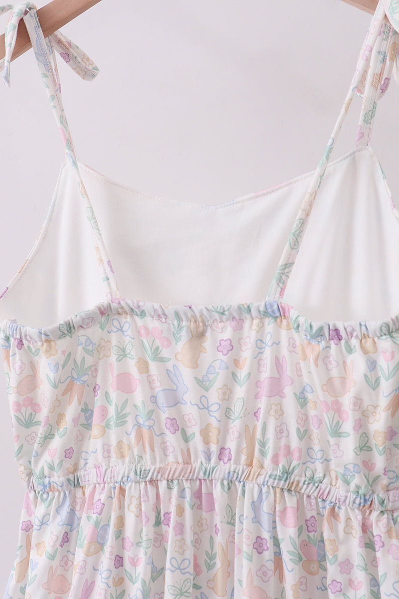 Floral print women dress