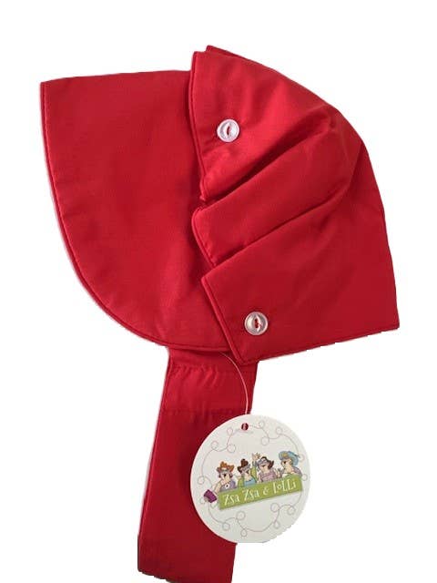 Zsa Zsa & LoLLi - Heirloom Southern Bonnet, Sun Hat, Baby Gift, Shower Gift: White / Small (0-12)